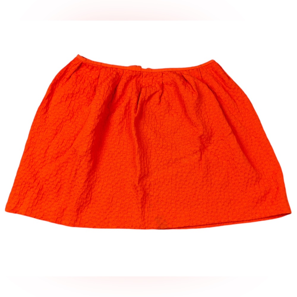 H&M Orange Pattern Round Skirt